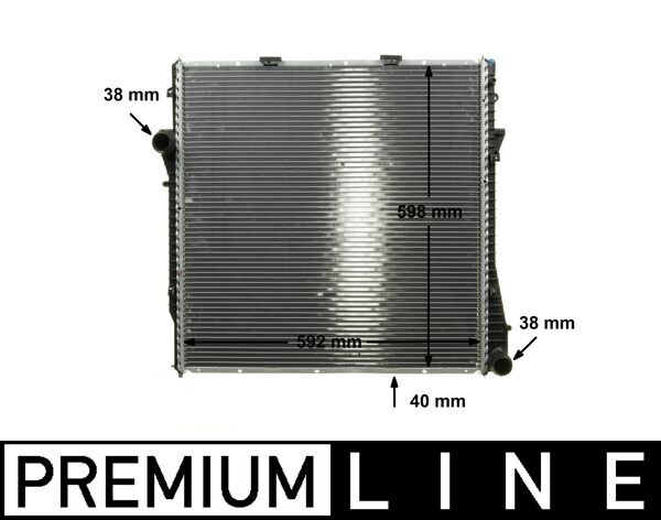 Radiator, engine cooling 7