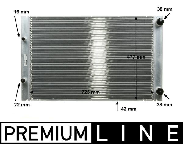 Radiator, engine cooling 9