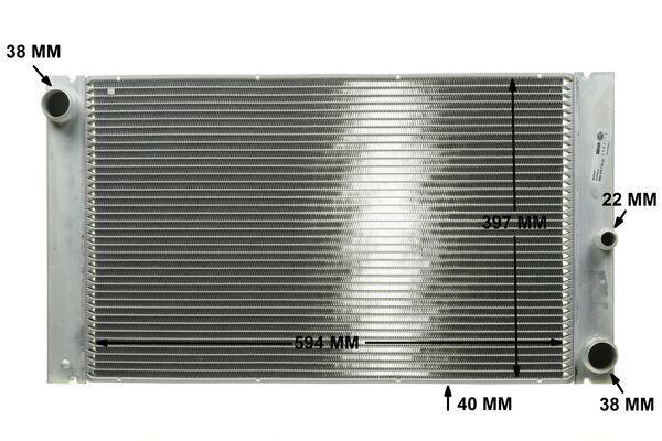 Radiator, engine cooling 6