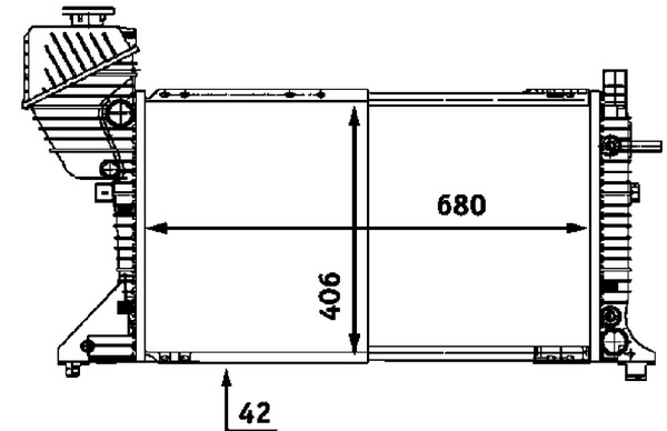 Radiator, engine cooling 4