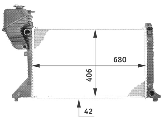 Radiator, engine cooling 4