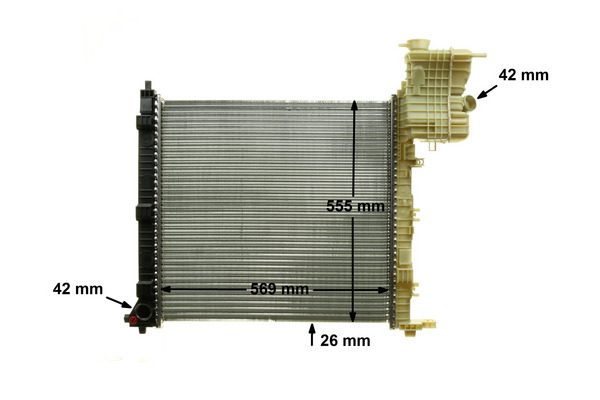 Radiator, engine cooling 6
