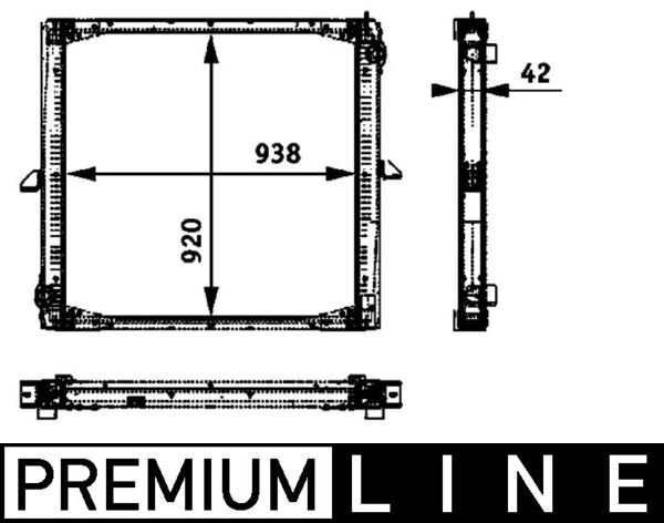 Radiator, engine cooling 2