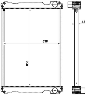 MAHLE CR 863 000P Ψυγείο,...