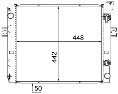 Radiator, engine cooling 3