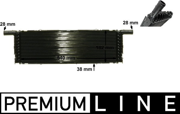 Radiator, engine cooling