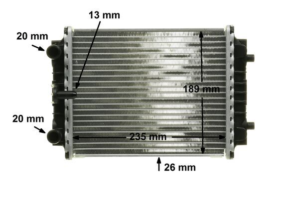 Radiator, engine cooling 6