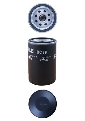 MAHLE OC 79 Oil Filter for...