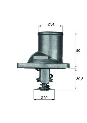 MAHLE TI 1 83 Termostat,...