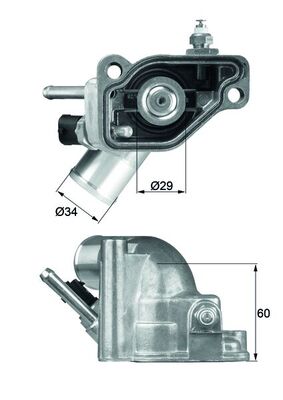 MAHLE TI 5 92 термостат,...