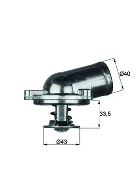 MAHLE TI 22 87 Termostat,...