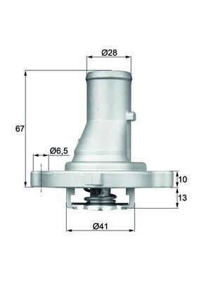 MAHLE TI 68 87D Termostat,...