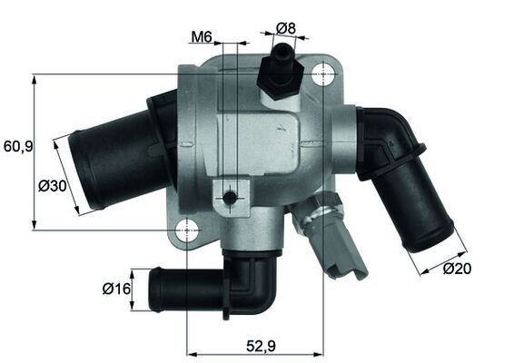 MAHLE TI 173 88 Termostat,...