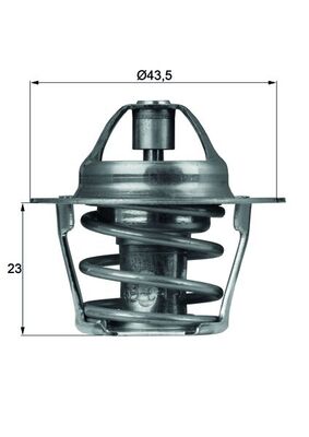 MAHLE TX 61 83 термостат,...