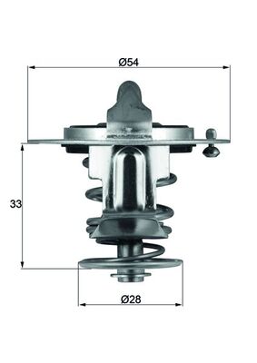 MAHLE TX 72 82 Termostat,...