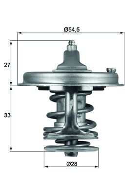 MAHLE TX 78 83 Termostat,...