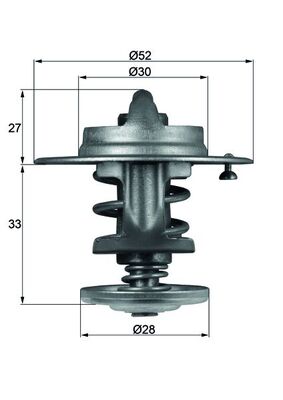 MAHLE TX 80 83 Termostat,...