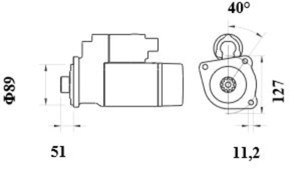 MAHLE MS 962 Μίζα