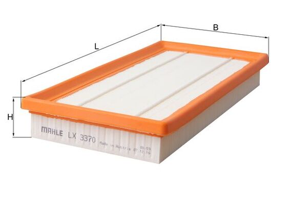 MAHLE LX 3370 Air Filter