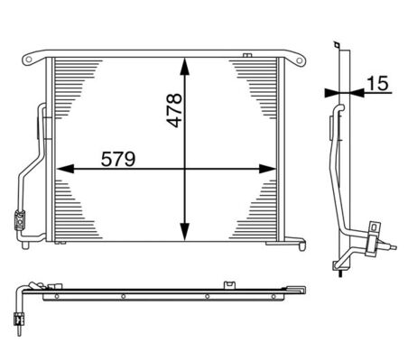 Condenser, air conditioning