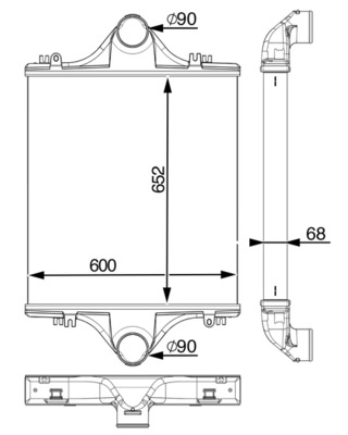 MAHLE CI 90 000P Ψυγείο...