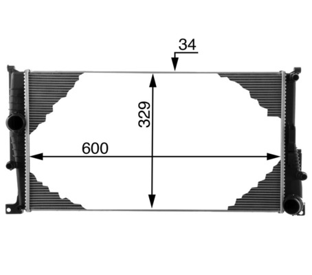Radiator, engine cooling 6