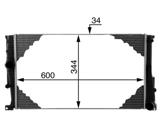 Radiator, engine cooling 8