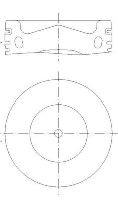 MAHLE 028 PI 00154 001 Píst