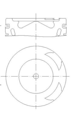 MAHLE 001 PI 00186 000 бутало