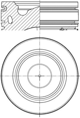 MAHLE 061 PI 00137 000 Piest