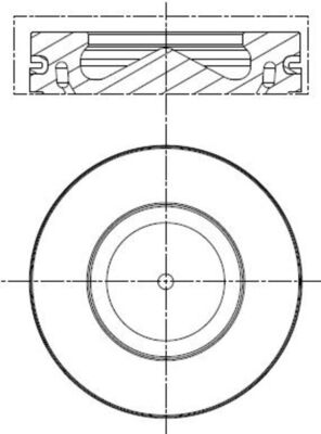 MAHLE 081 PI 00113 000 Píst