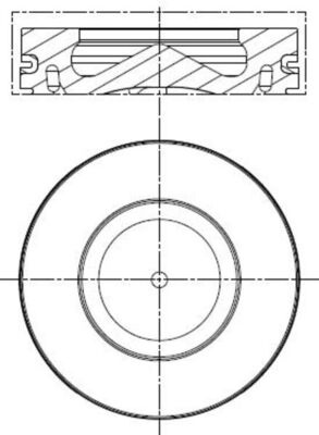 KOLBENSCHMIDT 93444600 Stempel