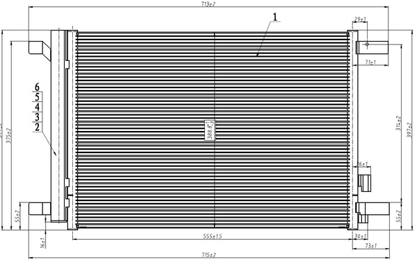 Condenser, air conditioning