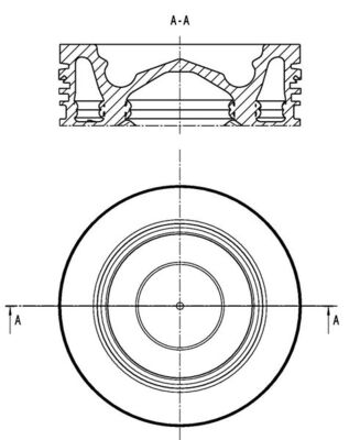 MAHLE 061 PI 00139 000 бутало