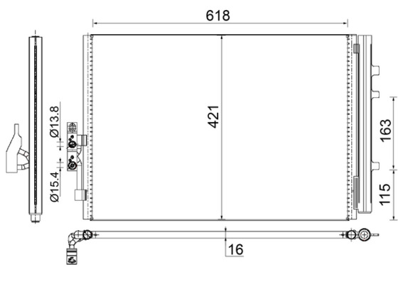 Condenser, air conditioning 3