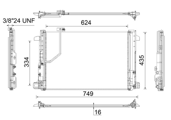 Condenser, air conditioning 7