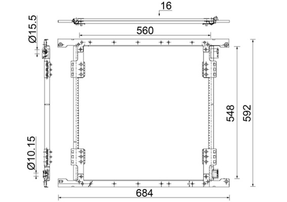 Condenser, air conditioning 5