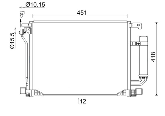 MAHLE AC 953 000S...