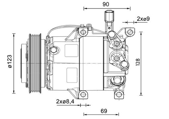 MAHLE ACP 1459 000P...