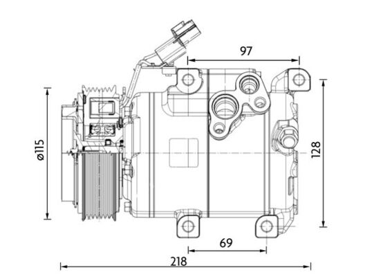 MAHLE ACP 1467 000P...