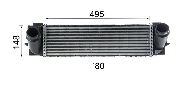 MAHLE CI 149 000P Intercooler