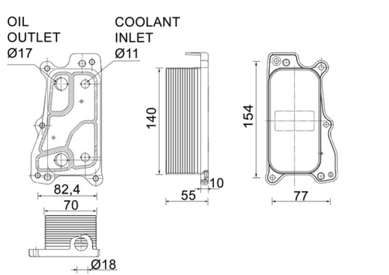 MAHLE CLC 235 000P маслен...