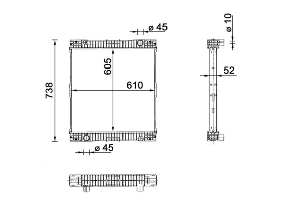 MAHLE CR 109 000P Ψυγείο,...
