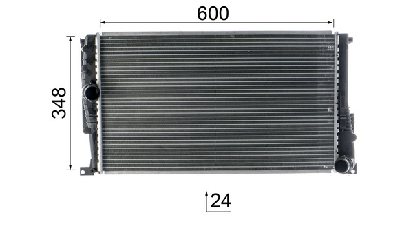 Radiator, engine cooling 5