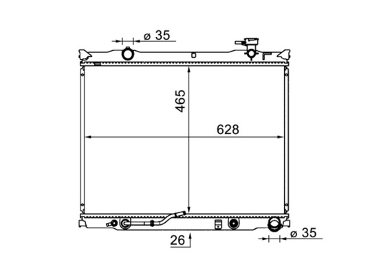 MAHLE CR 1581 000S...