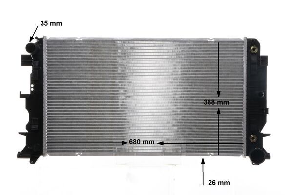 Radiator, engine cooling 7