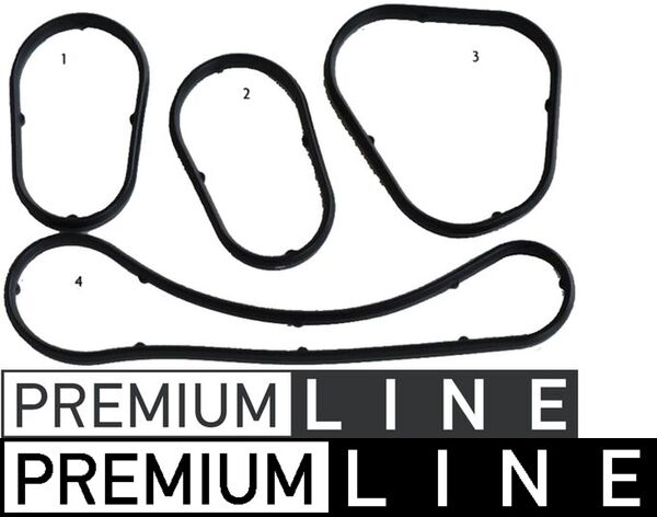 Kit guarnizioni, Radiatore olio