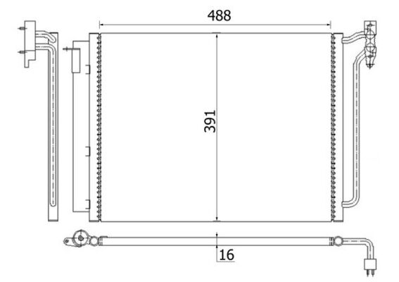 MAHLE AC 311 001S...