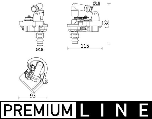 MAHLE AVS 8 000P магнитен...