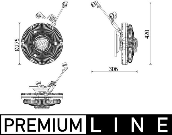 MAHLE CFC 259 000P...